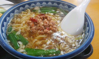 なっちょ12①「鮮味館稲里店」青梗菜と玉子炒め定食
