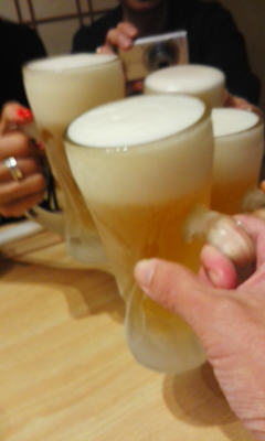 北信オヤジ会in須坂①肉に日本酒~(^O^)