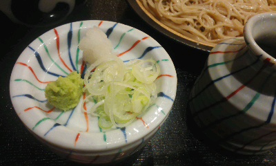 なっちょ12「懐食あおき」①そばセット(鶏そぼろ丼)