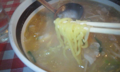 なっちょ12「レストラン和佳」①味噌ラーメン