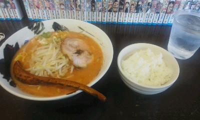 なっちょ12③日中味噌ラーメン対決(笑)?