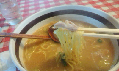 なっちょ13①「レストラン和佳」味噌ラーメン