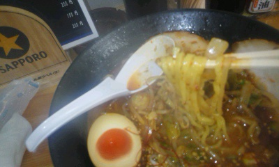 なっちょ13①「星野屋」辛みそラーメン