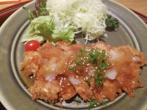 「かりん亭」チキンカツ和風おろしソース 「かりん亭」チキンカツ和風おろしソース