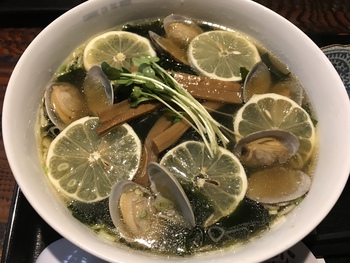 信州小麦ラーメン 亀屋 わかめ&レモンラーメン 千曲市 信州小麦ラーメン 亀屋 わかめ&レモンラーメン 千曲市