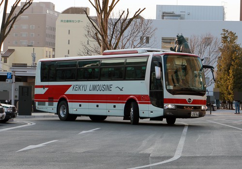 バスめいて候ふ 1号車 甲府駅前にて 18年2月24日