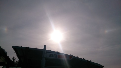 三つの太陽(沖縄の空)
