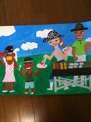 画伯!・・・。