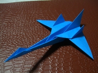 折り紙インチキ職人のブログ 前進翼機