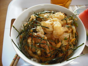 かき揚げ丼定食98円!