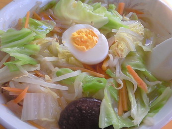 カフェみゆきさんちの五目ラーメン。。。