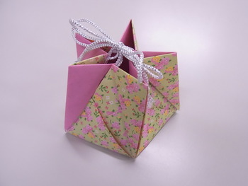 折り紙のかわいい袋＾＾