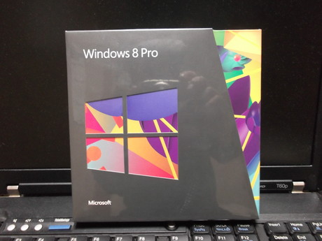 Windows8をまずは手持ちのパソコンにインストール