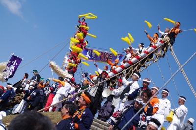 御柱祭り! 前宮二