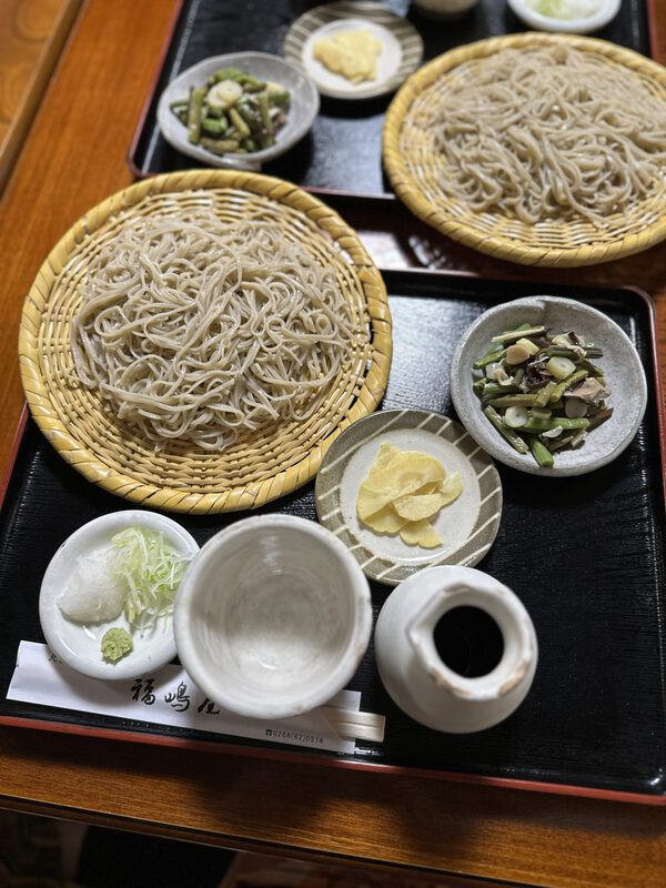 『福嶋屋 』海野宿の手打ち蕎麦屋さん