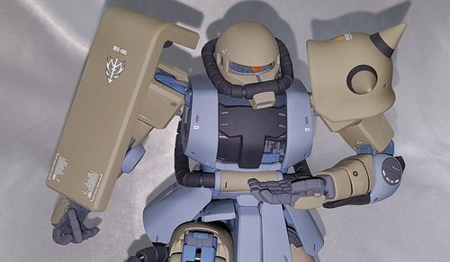 MG版シャア専用ザクⅡ シャア専用じゃない一般兵用ザク完成★ MG版シャア専用ザクⅡ シャア専用じゃない一般兵用ザク完成★