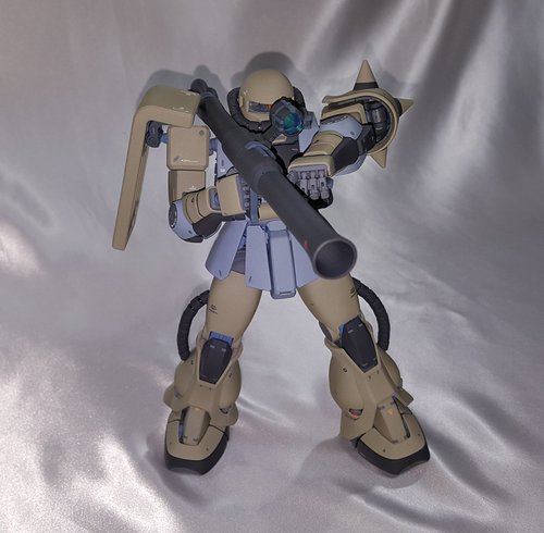 MG版シャア専用ザクⅡ シャア専用じゃない一般兵用ザク完成★ MG版シャア専用ザクⅡ シャア専用じゃない一般兵用ザク完成★