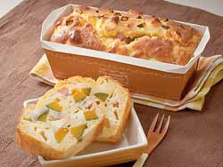 3時は!ららら♪ かぼちゃとベーコンのケークサレ 3時は!ららら♪ かぼちゃとベーコンのケークサレ