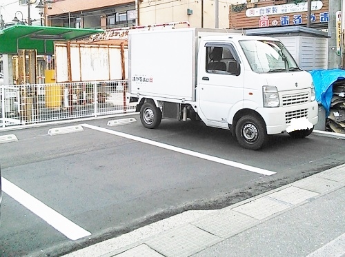 駐車場が広くきれいになりました