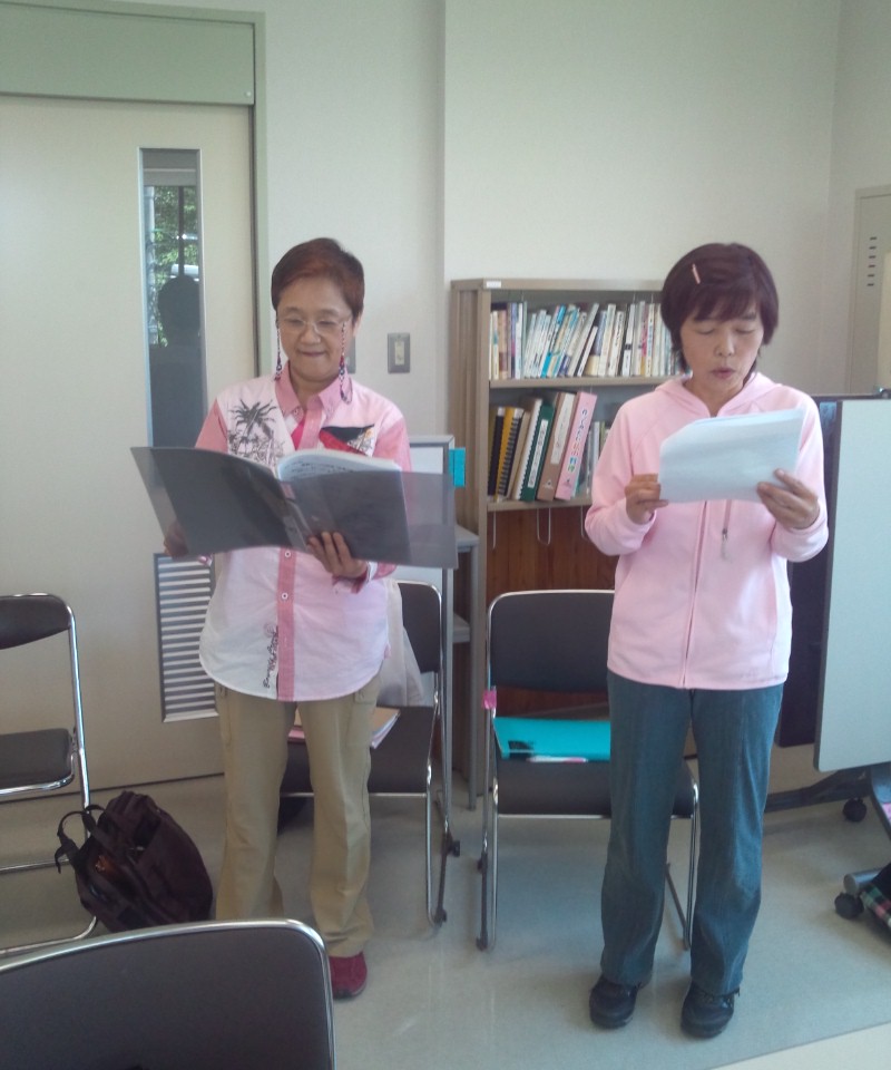 塩尻朗読者養成講座第1回
