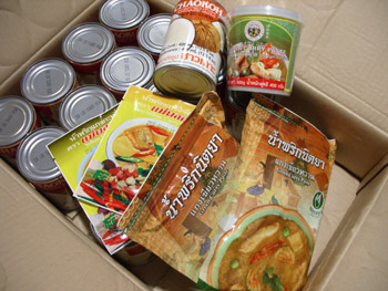 タイカレーペーストなど