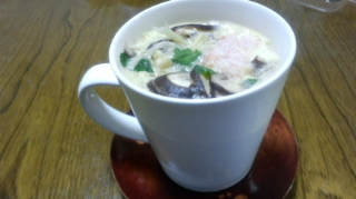 茶碗蒸し、いえ、茹で茶碗?
