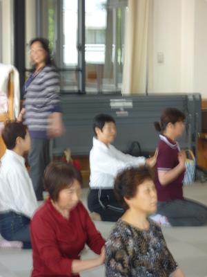 塩尻朗読講座 2回目呼吸ワーク