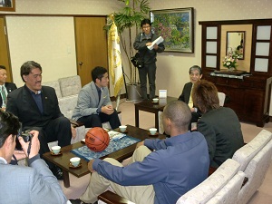 松本市長表敬訪問してきました!