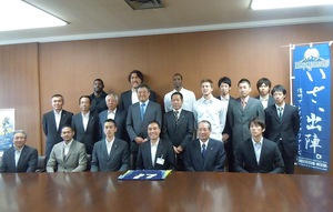 長野県知事 阿部守一知事 表敬訪問