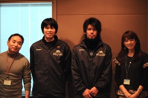 SBCラジオに選手が出演!