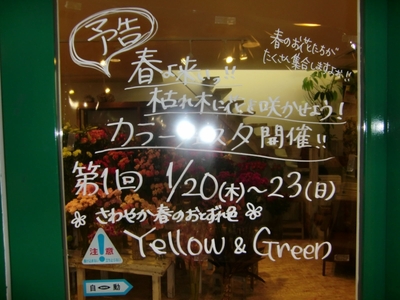 長野南バイパス店「spring color festa予告」