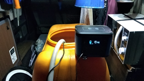 災害への備え ポータブル電源 ENERNOVA smart300 ビルジポンプ
