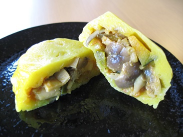 菌活きのこカレーおやき 菌活きのこカレーおやき