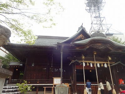 おやきわだの信州らぶ 御朱印 四柱神社様