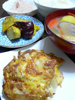 豚玉ピカタの晩ごはん★