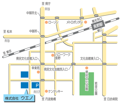 ウエノ地図
