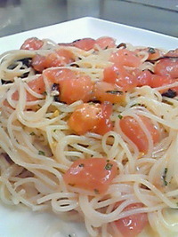 シェフの気まぐれ冷製パスタ