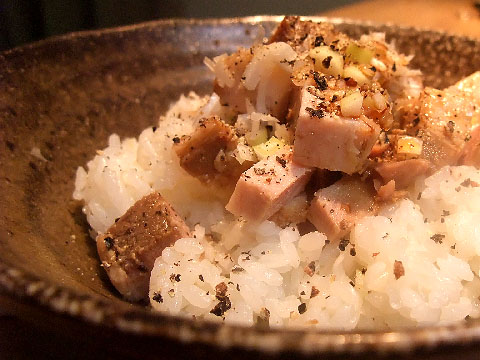 肉こしょうご飯