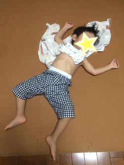 寝てしまった…。