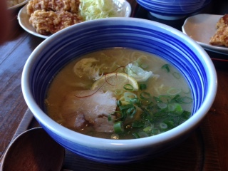 はっちゃき(上田市中之条)で『鯛塩ラーメン』!☆坂城町でボランティア募集活動\(^o^)/ はっちゃき(上田市中之条)で『鯛塩ラーメン』!☆坂城町でボランティア募集活動\(^o^)/