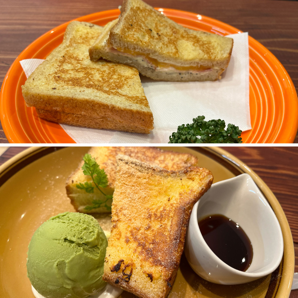 CAFE SWEET 縄手本店（松本市）でグリルドチーズサンドイッチ！✨ボランティア、ハツさん感想✨