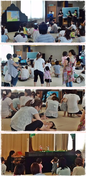 さくらさーくる 大型絵本 リトミック 大型紙芝居 人形劇 飯田 親子イベント 未就園児