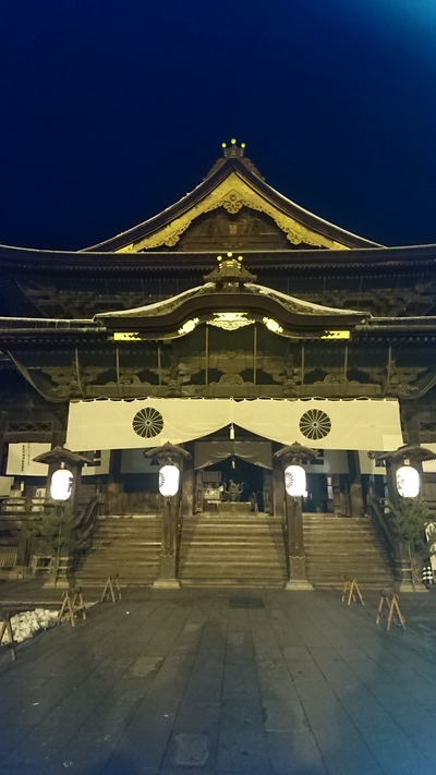 2021年~年末年始の善光寺 2021年~年末年始の善光寺