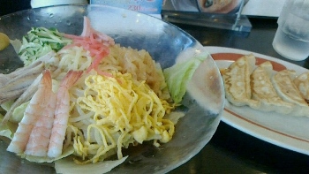フランネル草 ・ 冷やし中華 フランネル草 ・ 冷やし中華