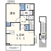 【北松本駅９分・家賃値下げ】最上階・角部屋・エアコン全室・１ＬＤＫ（宮渕）