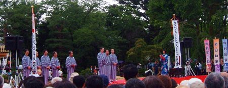 歌舞伎役者たちの登城行列