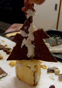 クッキーのクリスマスツリー
