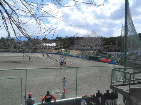 大芝公園は寒かったぁぁ