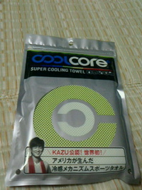 coolcoreﾟ SUPER COOLING TOWEL