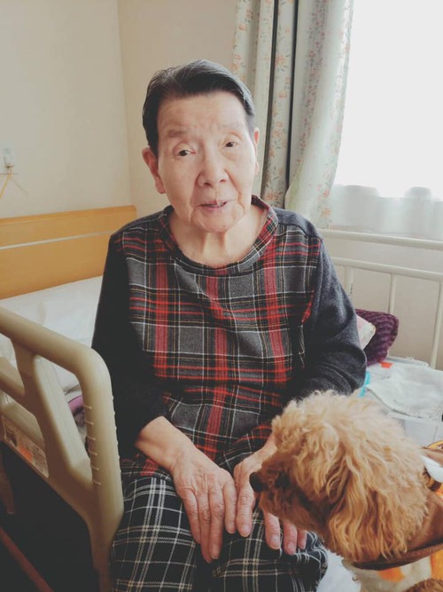 96歳になっても頭がやたらとしっかりしている祖母の手相。